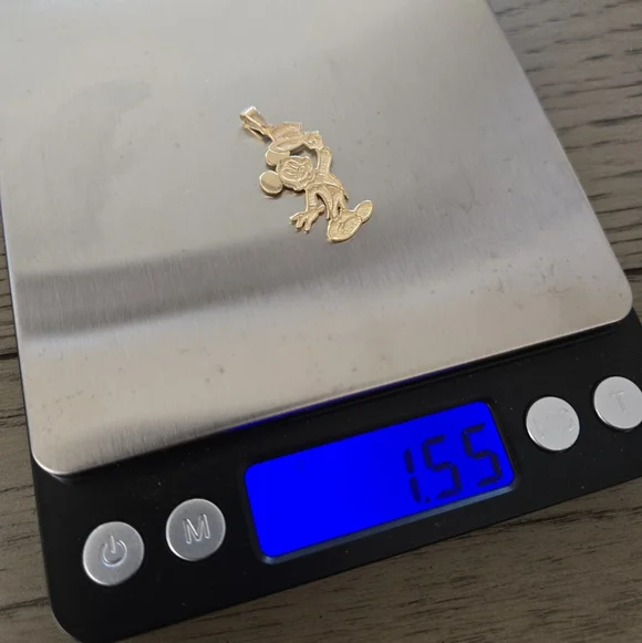 Vintage 14k Gold Mickey Mouse Pendant